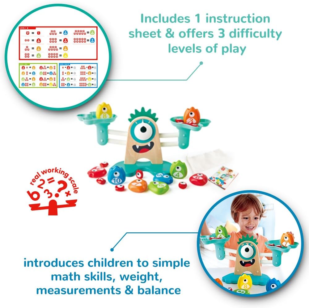 Jeu Mathématiques et Équilibre “Famille des Monstres” - Hape