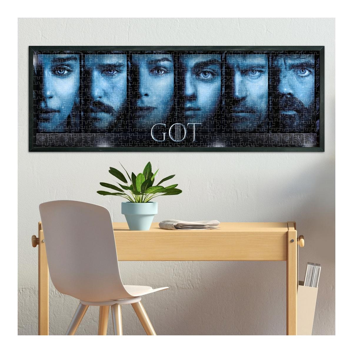 Puzzle 1000 pièces – Game of Thrones Panorama – Clementoni