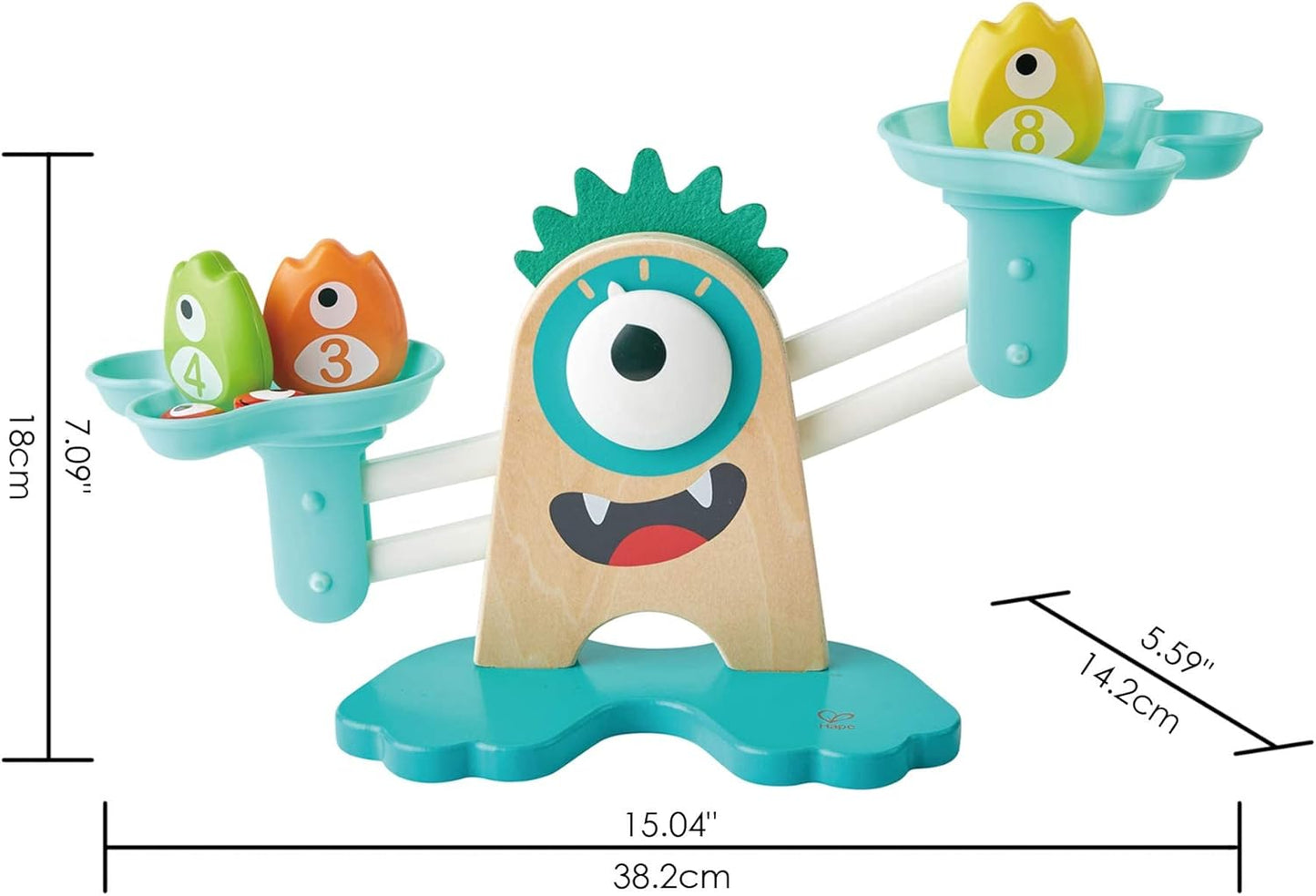 Jeu Mathématiques et Équilibre “Famille des Monstres” - Hape