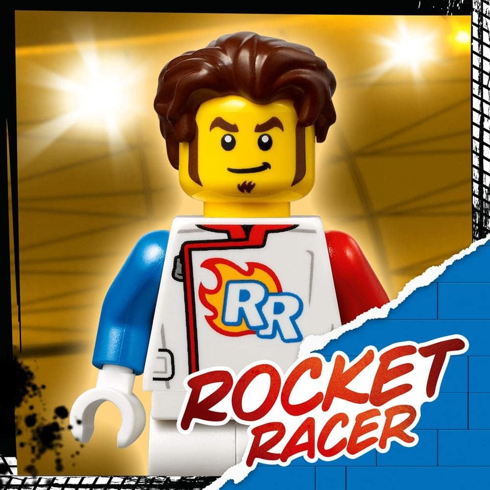LEGO – Moto Fusée Cascade – 14 Pièces