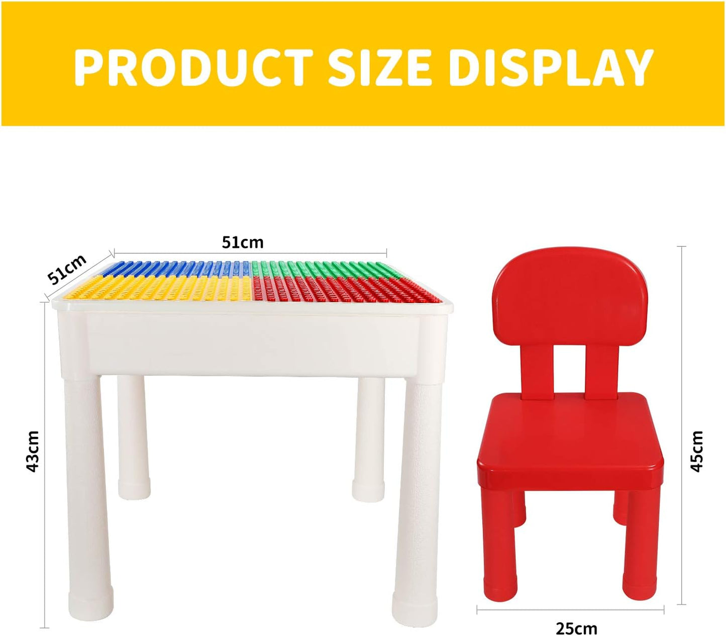 Table d'Activités Multifonction pour Enfants