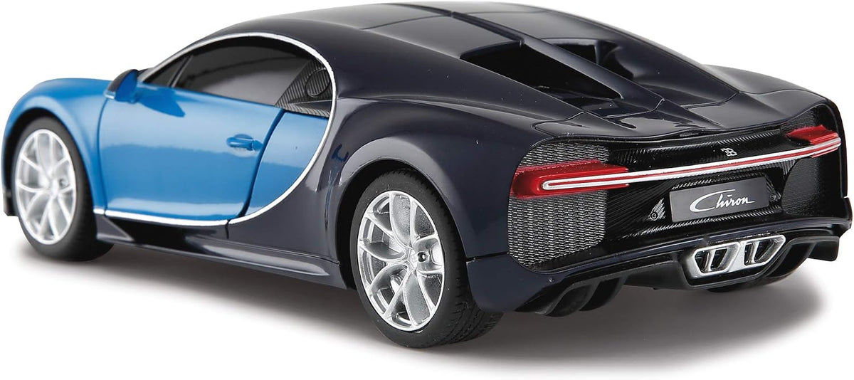 Voiture radiocommandée Bugatti Chiron 1:24 Bleu - Rastar