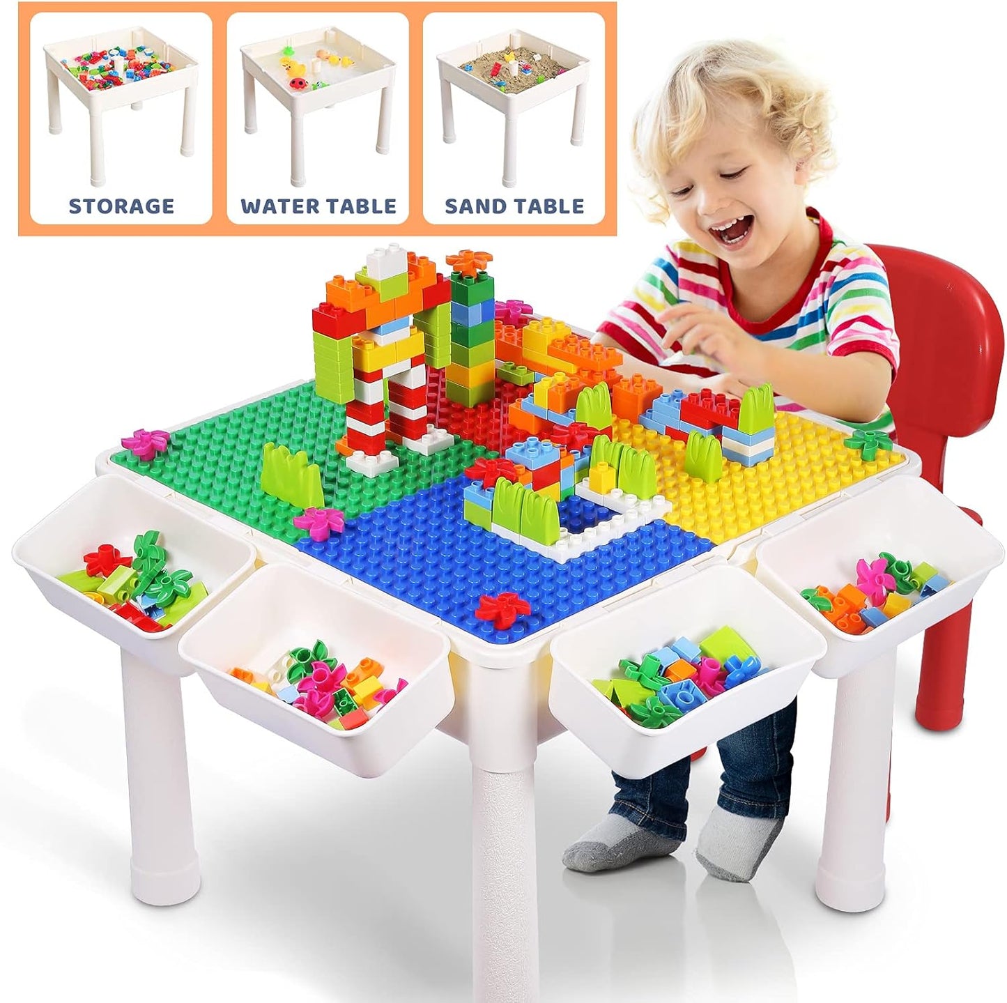 Table d'Activités Multifonction pour Enfants