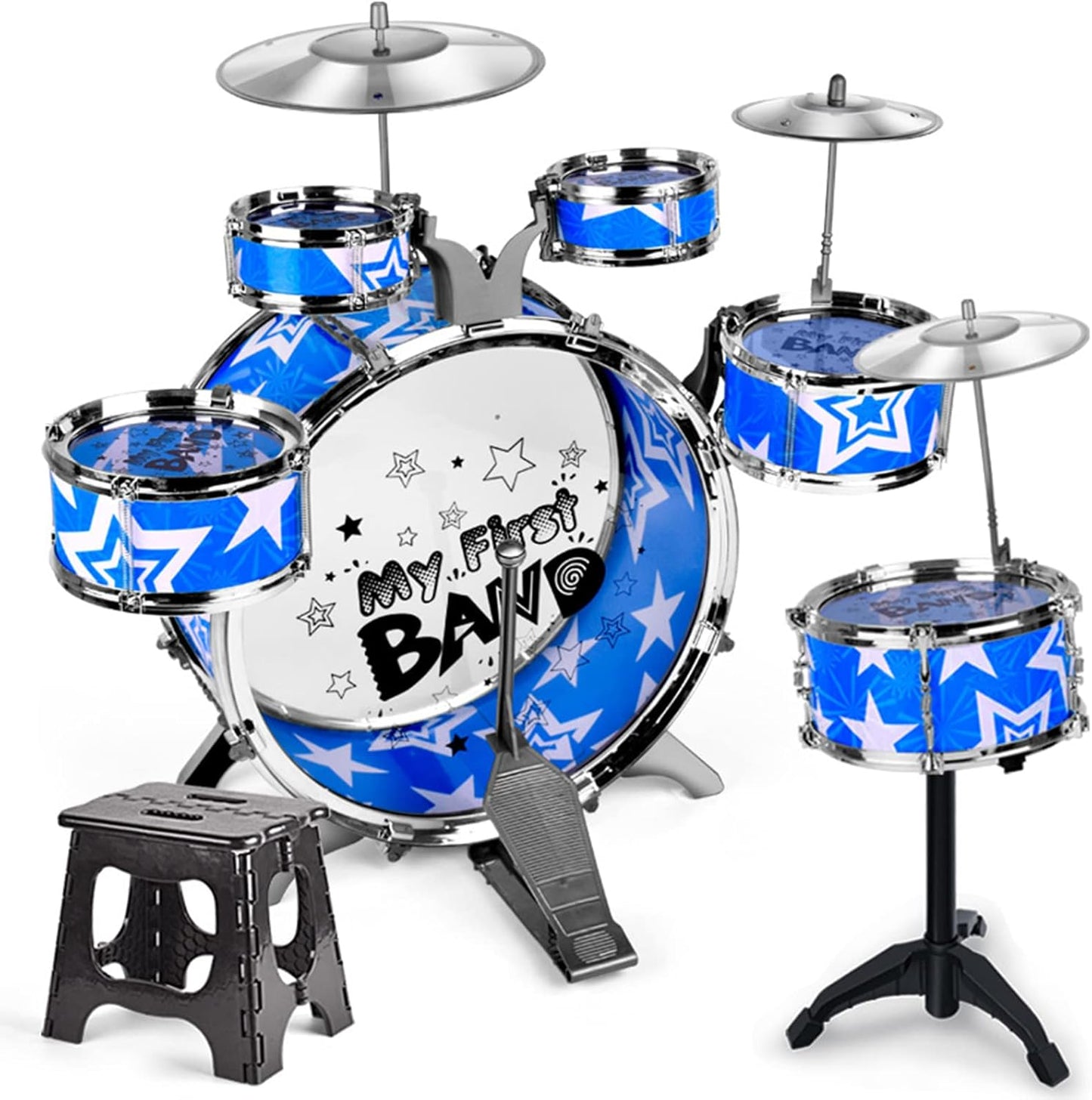 Batterie Enfant avec Marchepied – Kit Junior Débutant