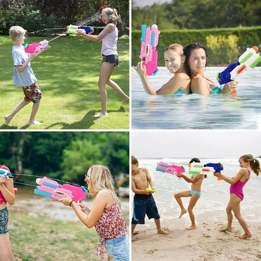 Super Pistolet à Eau Soaker – Blaster Extérieur pour Enfants & Adulte