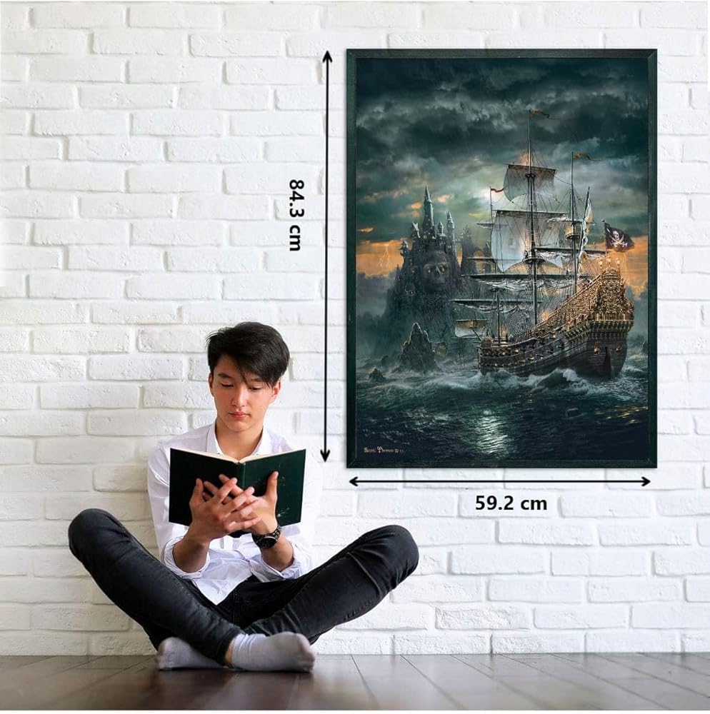 Clementoni Puzzle Bateau Pirate – 1500 Pièces