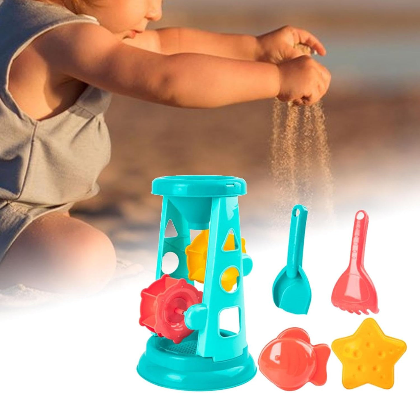 Ensemble de Jouets de Plage – Folpus 5 pièces