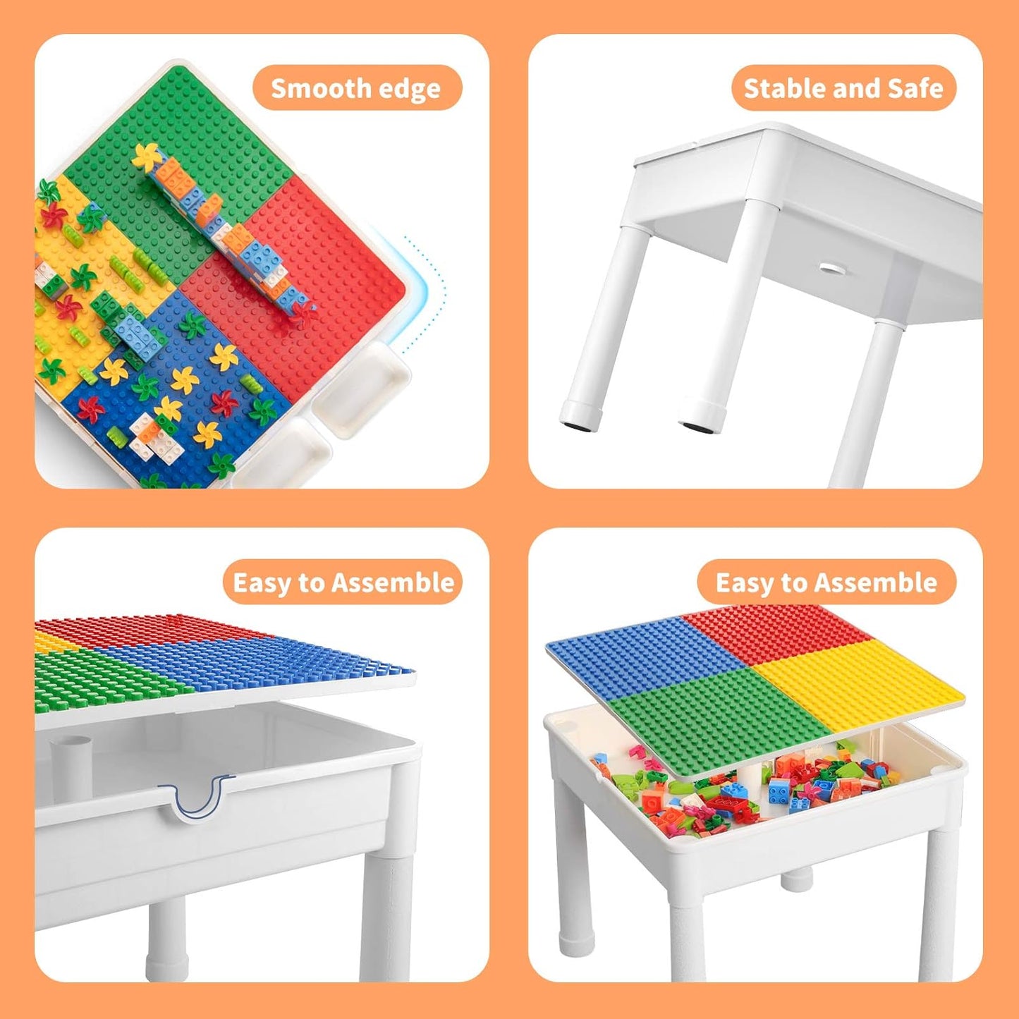Table d'Activités Multifonction pour Enfants