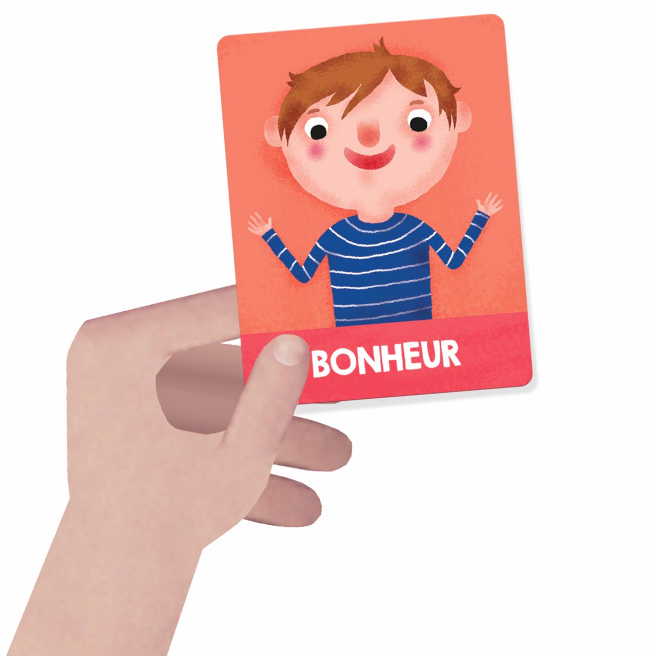 Flashcards Montessori Émotions et Actions – Headu