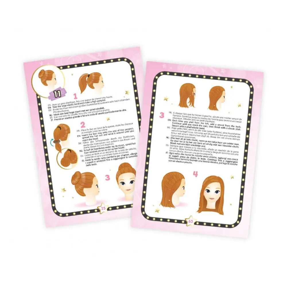 Professional Studio – Tête à Coiffer avec Accessoires Buki – 7A+