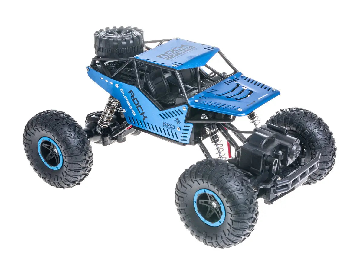 Voiture Télécommandée Rock Climbing 4x4 Tout-terrain – Bleu