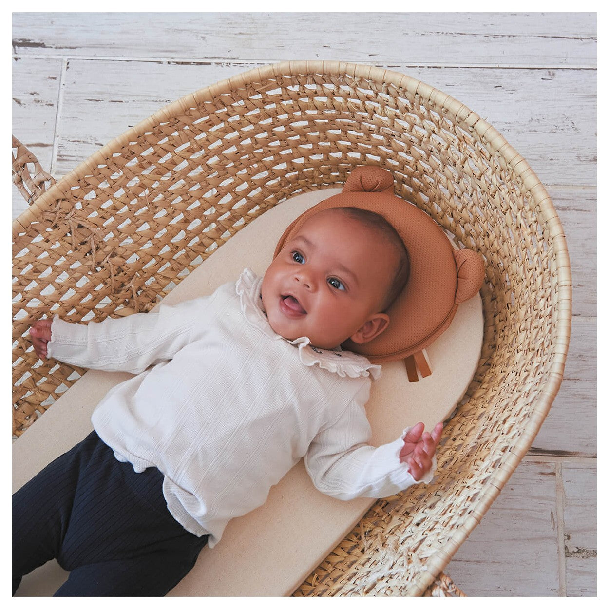 Coussin Cale-Tête Bébé + Cassonade - Candide