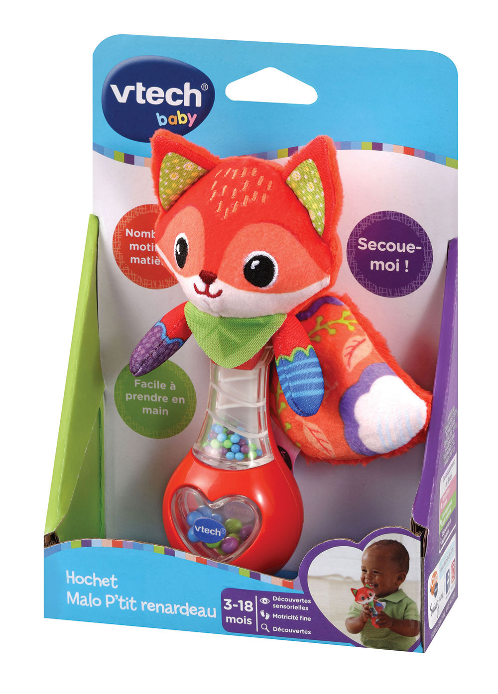 Hochet Animaux Baby Loulous VTech (1 Unité)