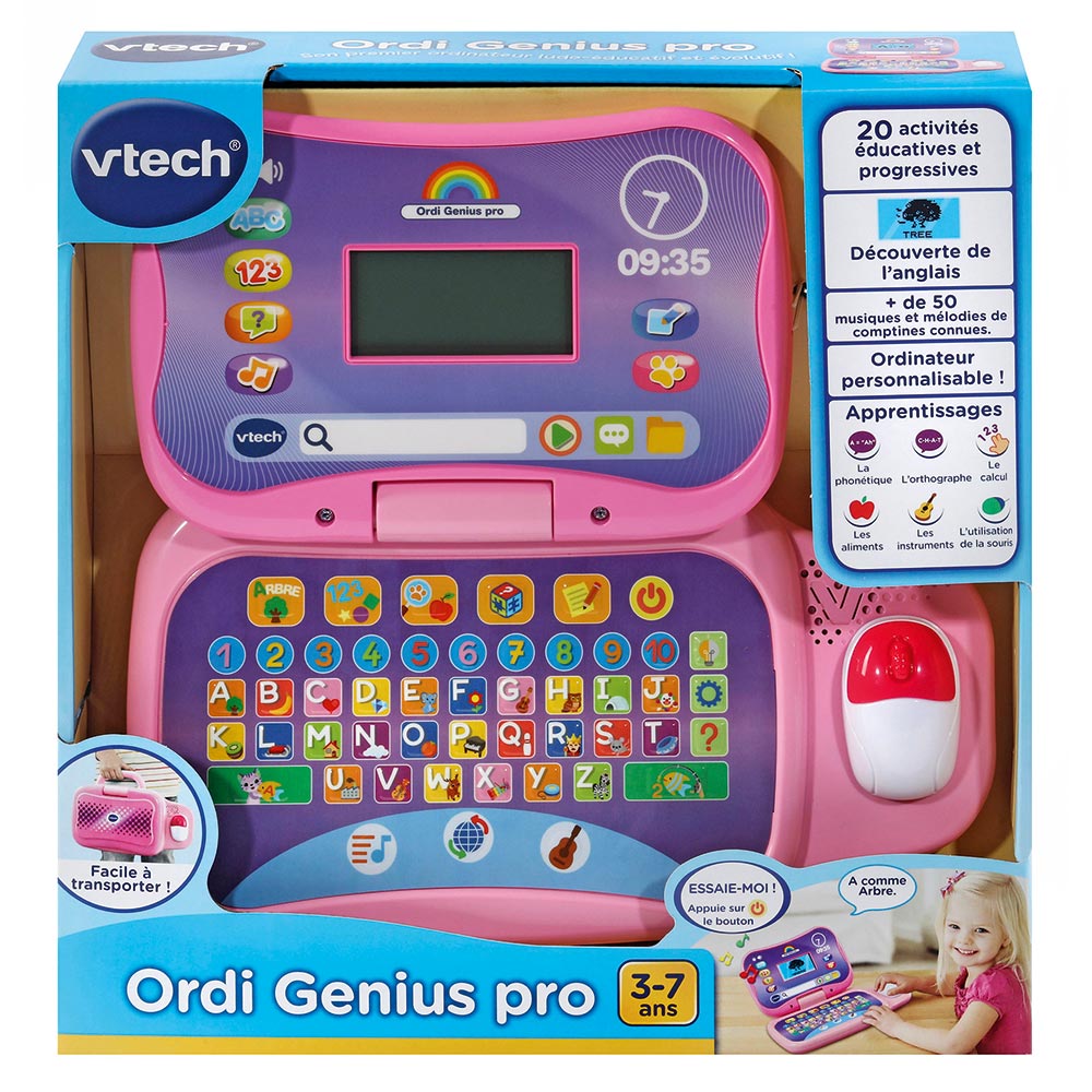 Ordi Genius Pro Rose VTech