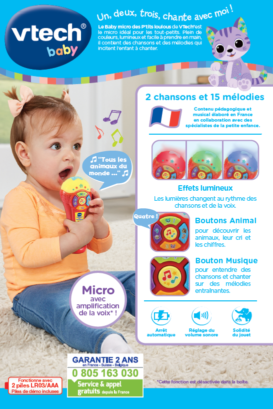 Baby Micro des P'tits Loulous VTech
