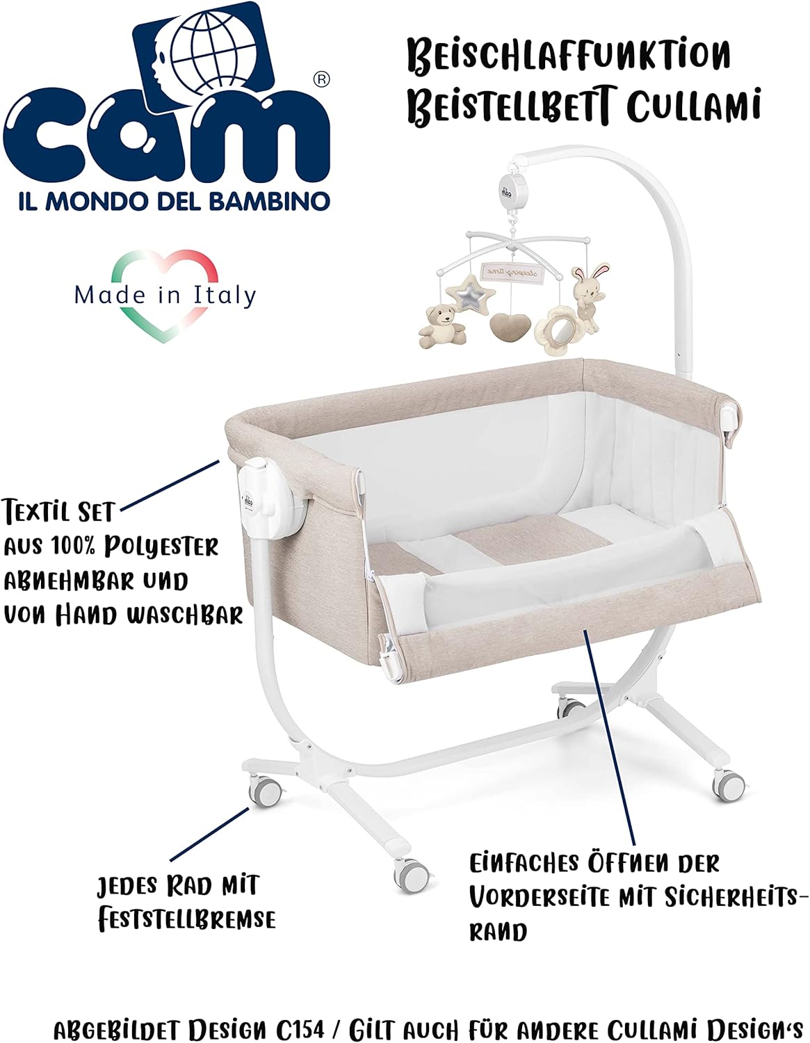 Berceau Cododo Cullami Cœur – CAM
