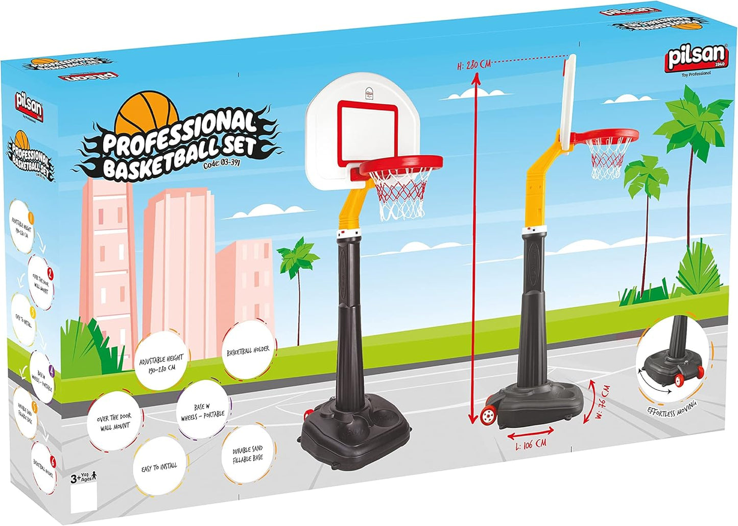 Basket-Ball Professionnel pour Enfant – Pilsan