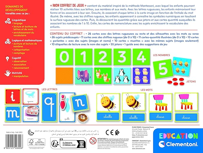 Mon Coffret de Jeux Montessori - Clementoni
