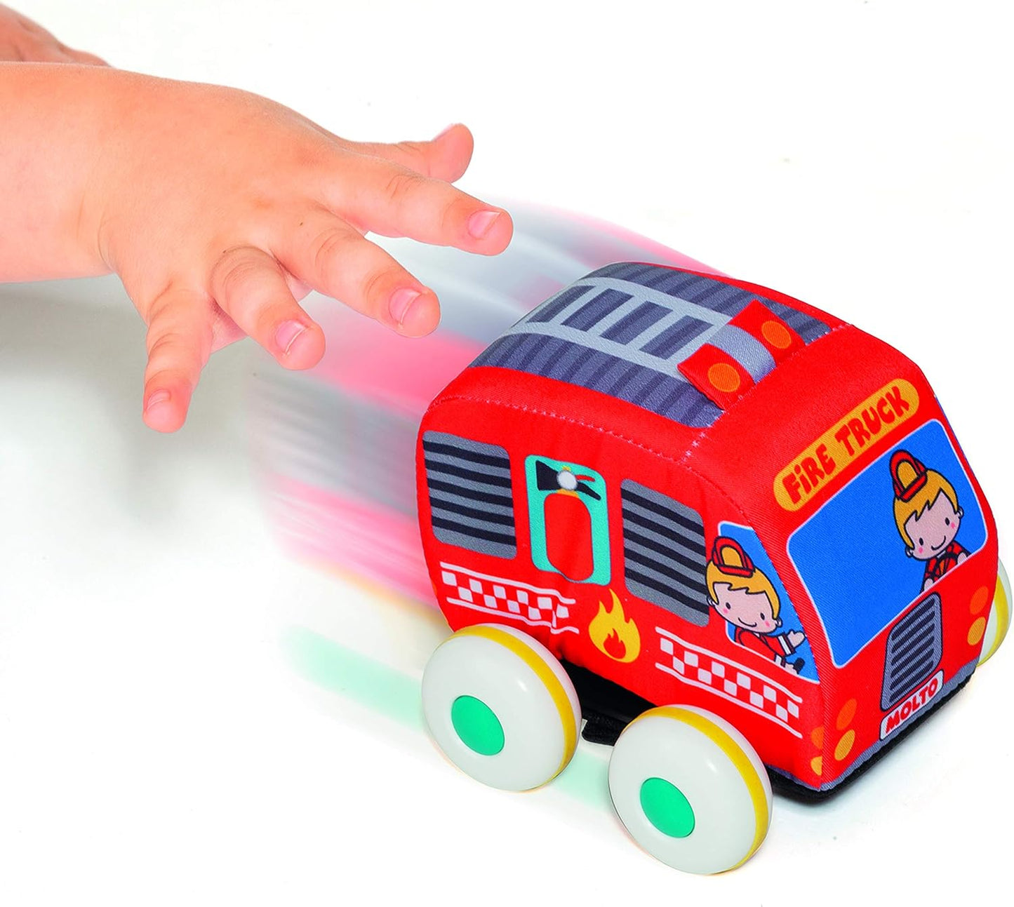 Véhicules Touch N' Go - Camion de pompiers, Ambulance, Voiture de police