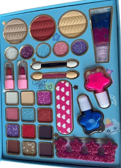 Palette de maquillage pour enfants Stitch – 29 en 1