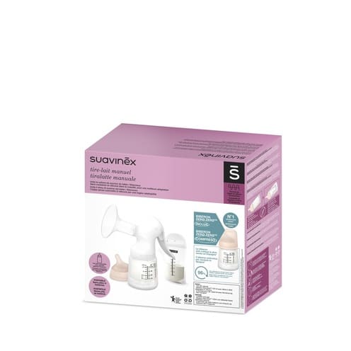 Tire-lait Manuel + Biberon 120 ml – Suavinex