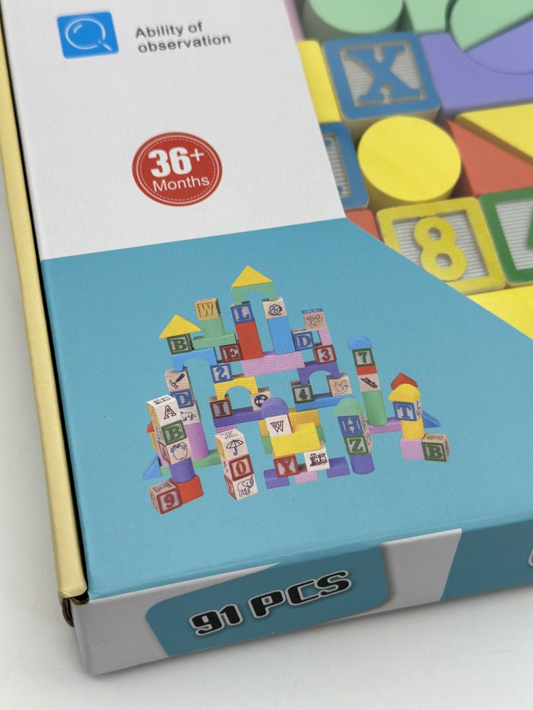 Blocs de Construction – 91 Pièces