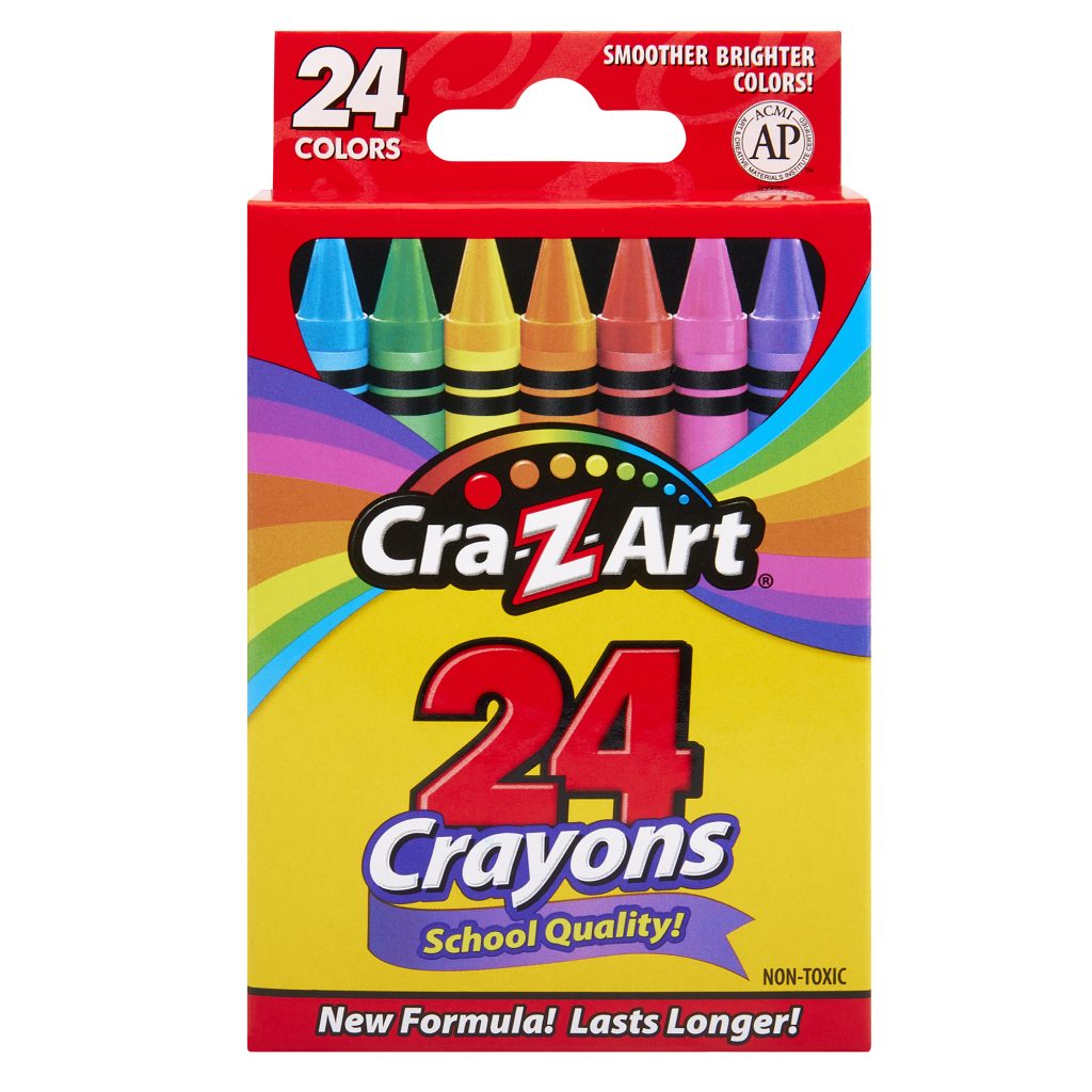 Cra-Z-Art – Boîte de 24 crayons de couleur