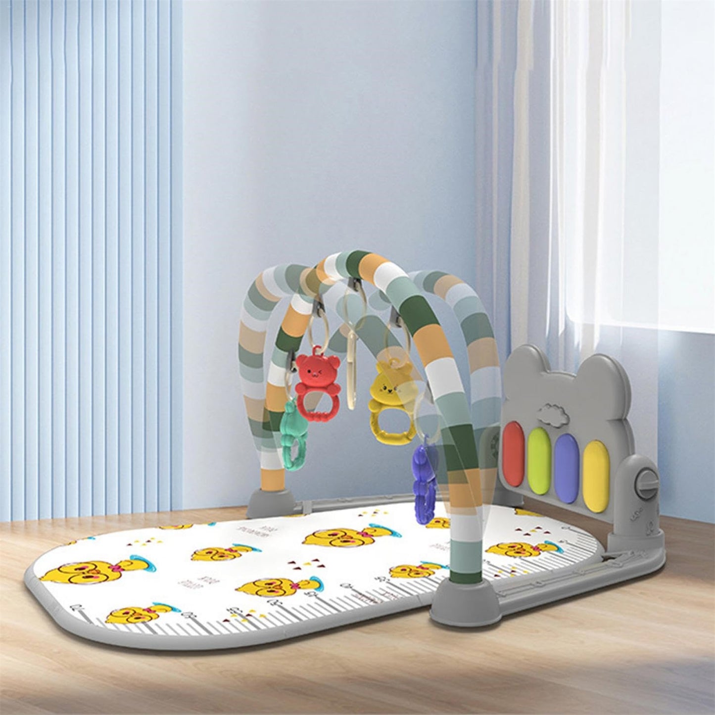Tapis d’Éveil Musical avec Piano pour Bébé
