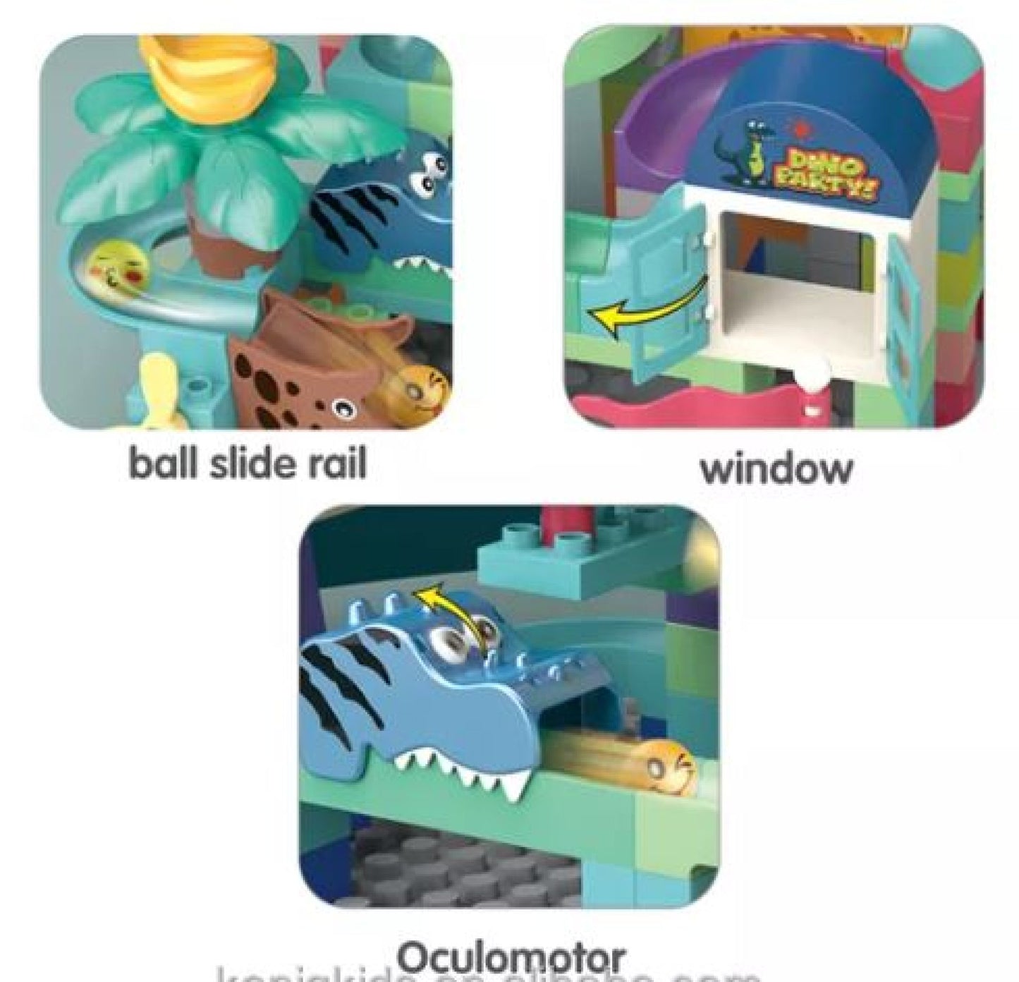 Blocs de Construction - Parc d’attraction Dinosaures