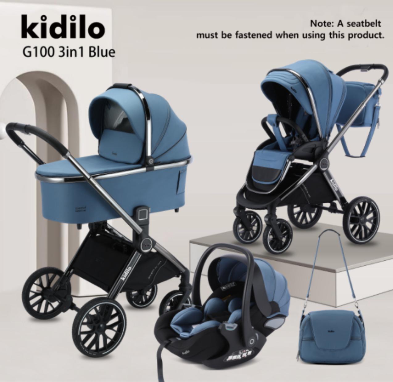 Poussette 4 en 1 - Kidilo