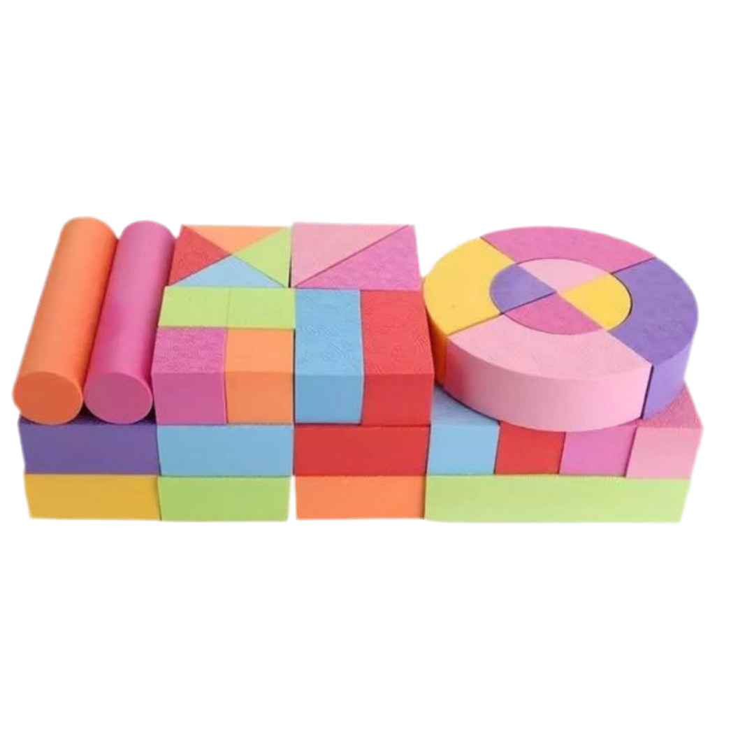 Grands Blocs de Construction en Mousse - 52 Pièces