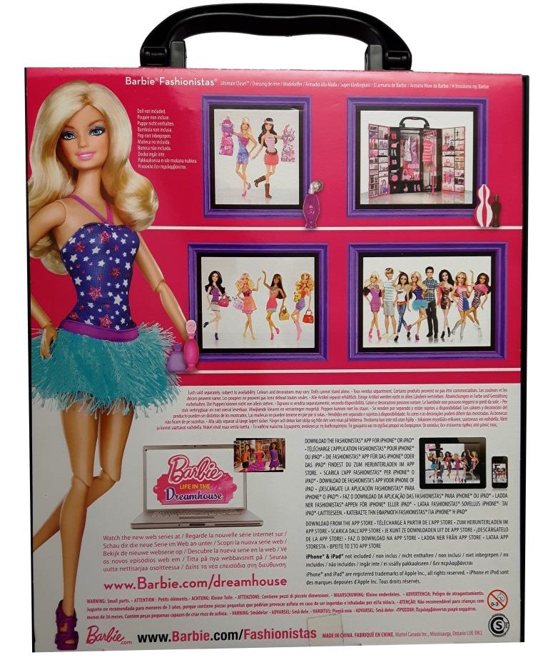 Barbie – Dressing de rêve Fashionistas