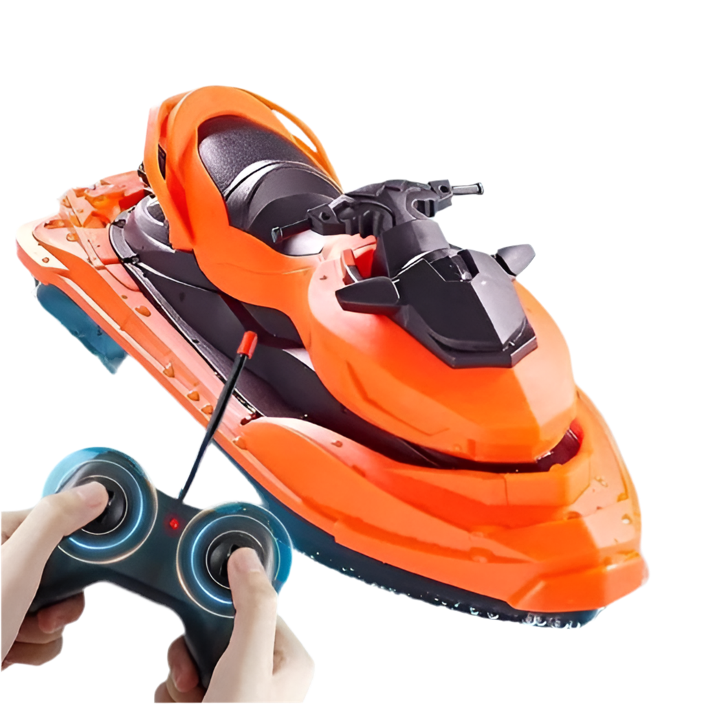 Bateau Télécommandé Électrique Étanche – Course Rapide