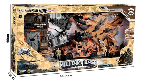 Mega Coffret Base Militaire Tactique – Pack Ultime 15+ Pièces
