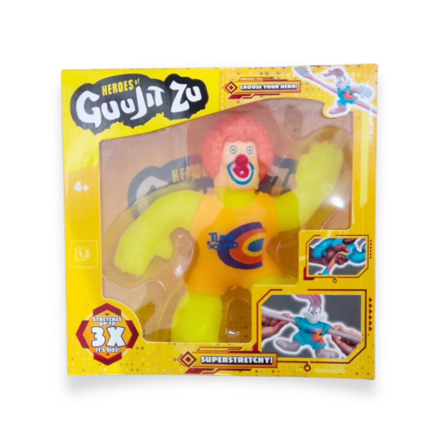 Figurine Gujitsu Heroes – Clown Jaune/Bleu