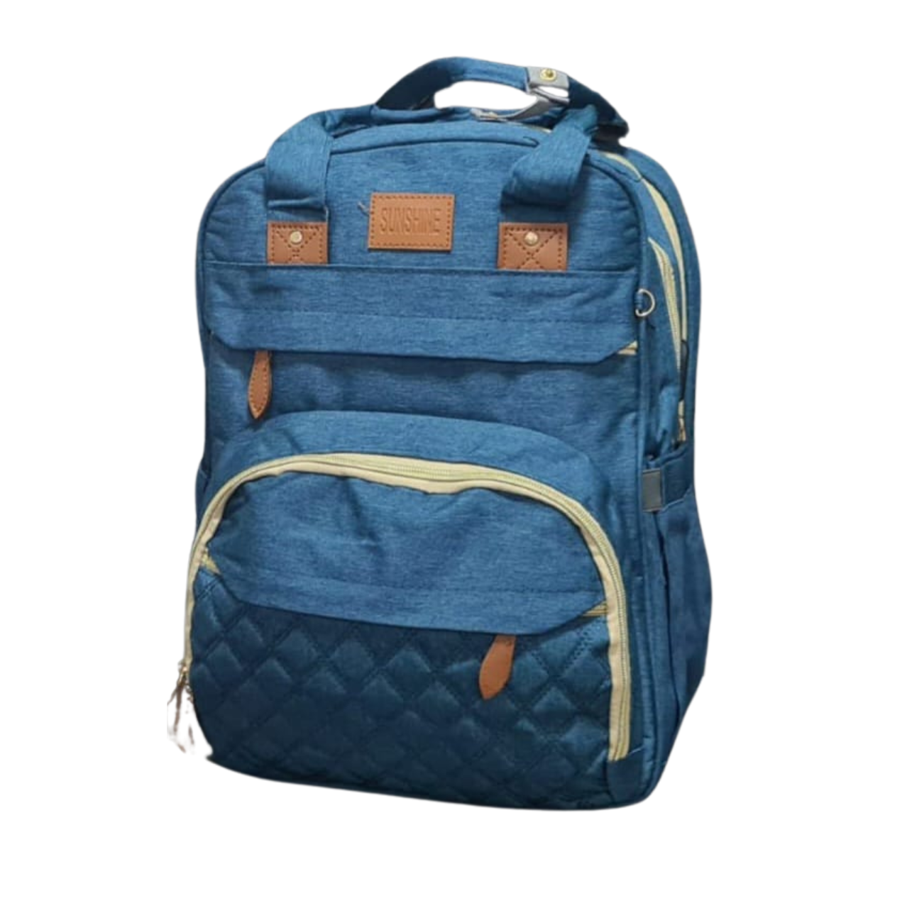Sac à Dos à Langer Pour Bébé Bleu Turquoise