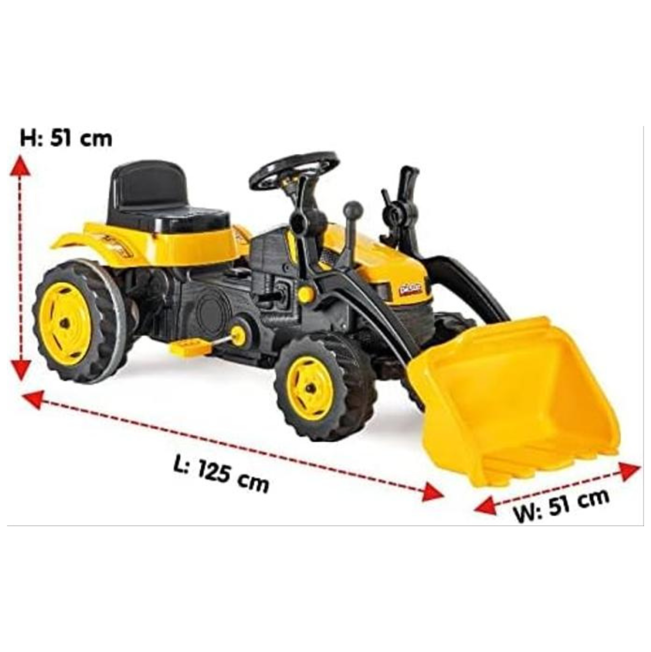 Tracteur à Pédales avec Chargeur Frontal - Pilsan