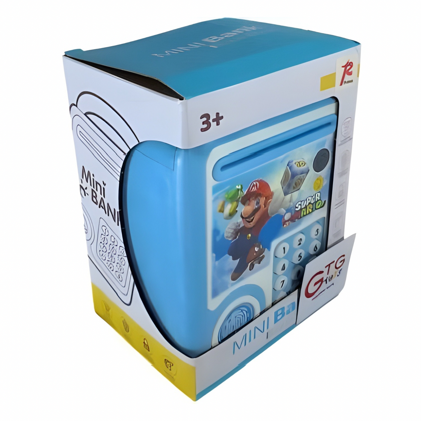 Tirelire Électronique Mario – Coffre-Fort Interactif pour Enfants