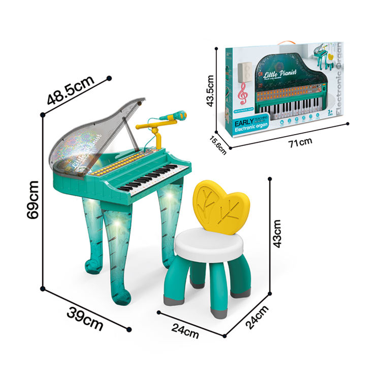 Piano électronique multi-fonctions à 37 touches