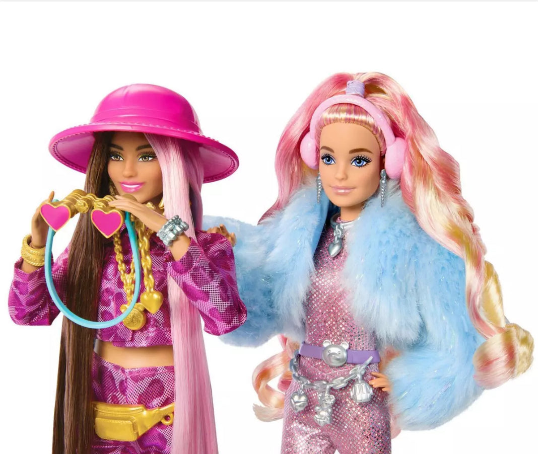Coffret Poupée Barbie Extra Safari - Mattel