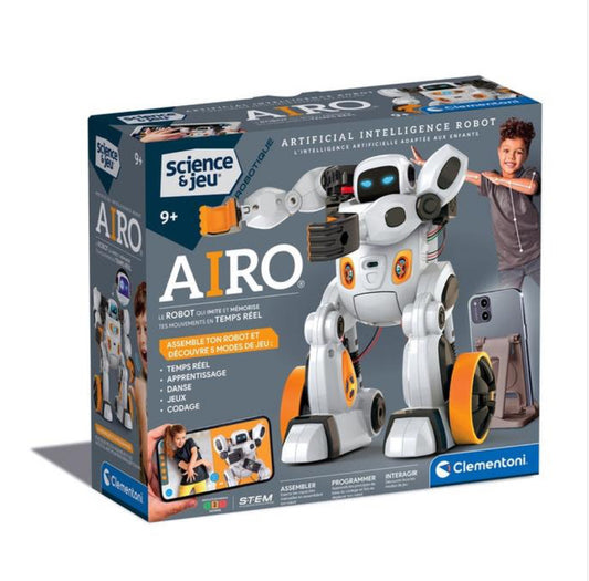 AIRO - Robot d’intelligence Artificielle à Assembler - Clementoni