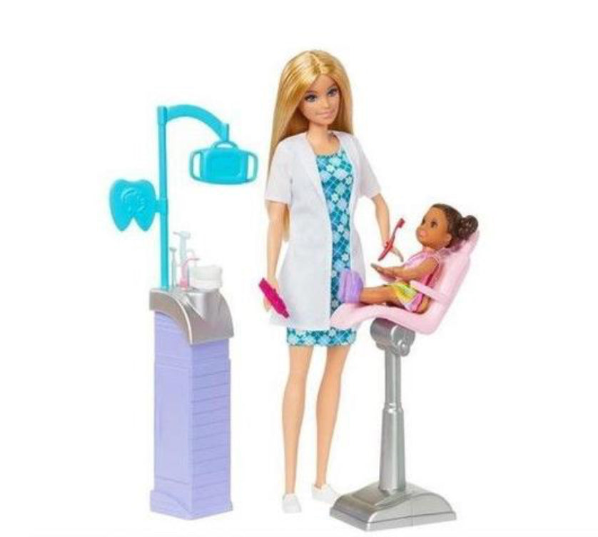 Coffret Poupée Barbie Dentiste - Mattel