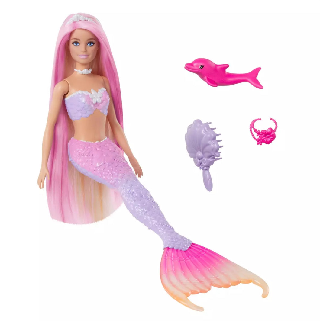 Coffret Barbie Sirène Couleurs Magiques - Mattel