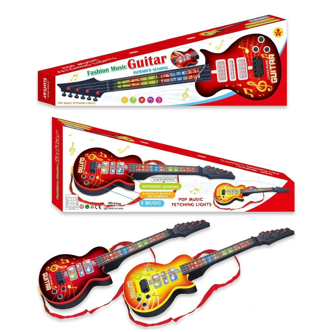 Jouets de guitare électrique pour enfants !