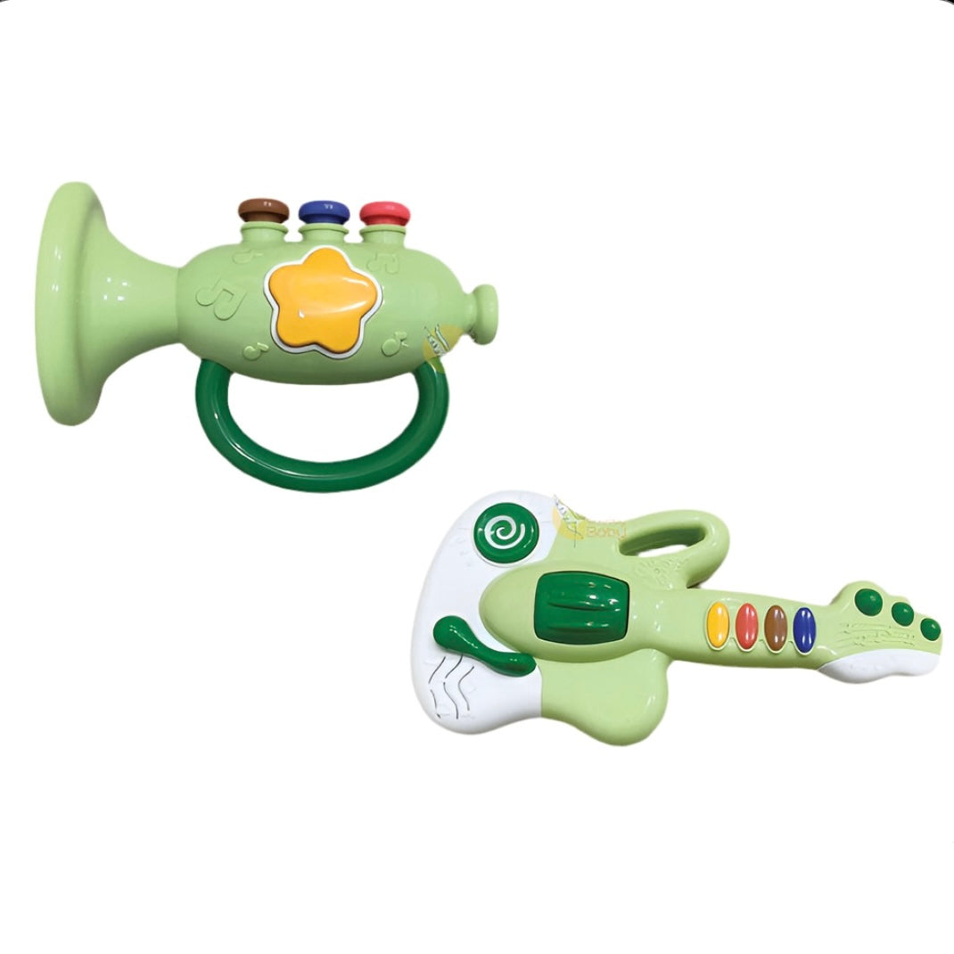 Trompette et Guitare – Instrument de Musique pour Bébé
