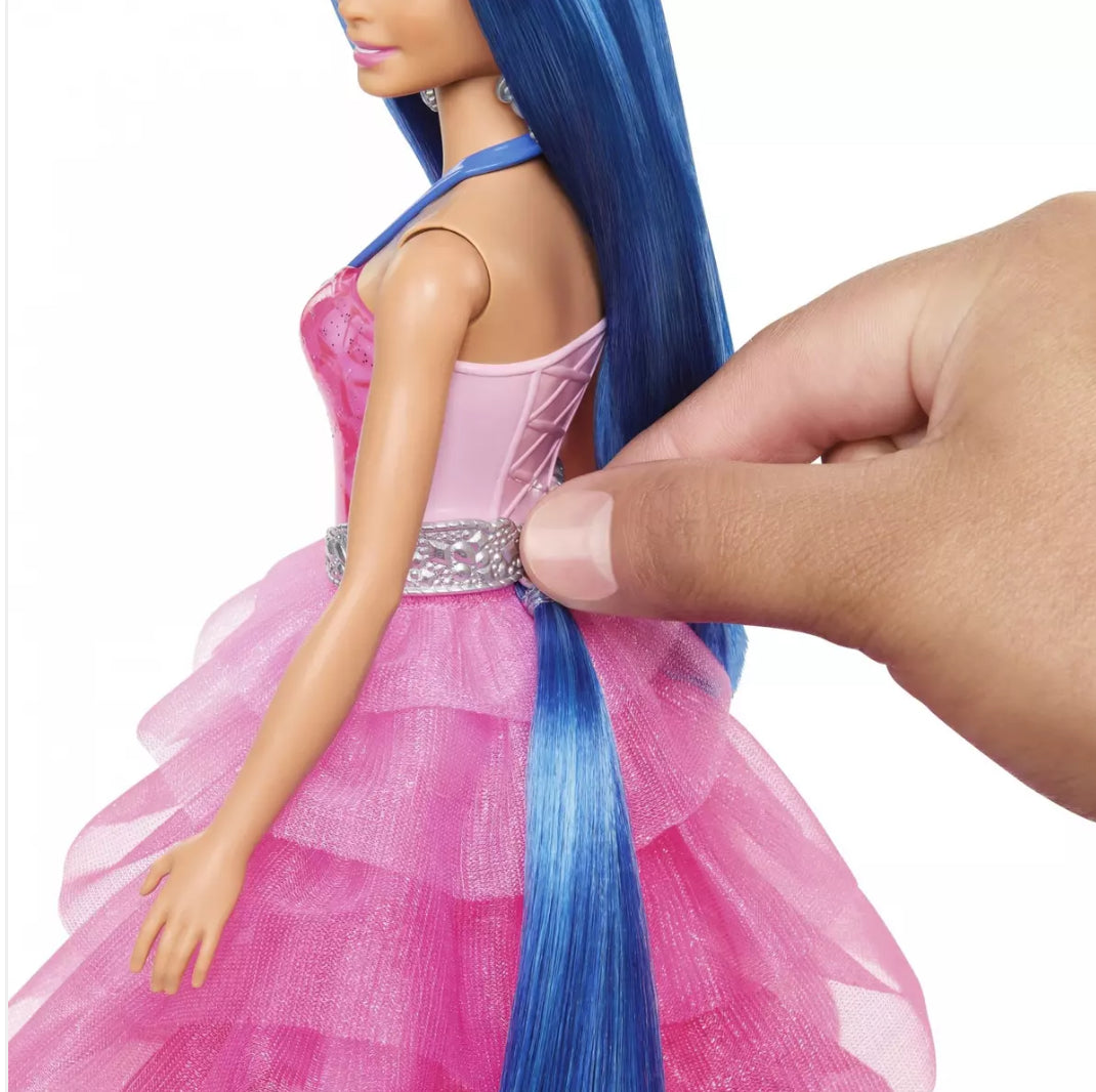 Coffret Poupée Barbie Princesse Saphir - Mattel