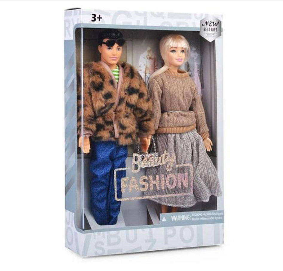 Coffret de 2 Poupées Mannequins (29 cm)