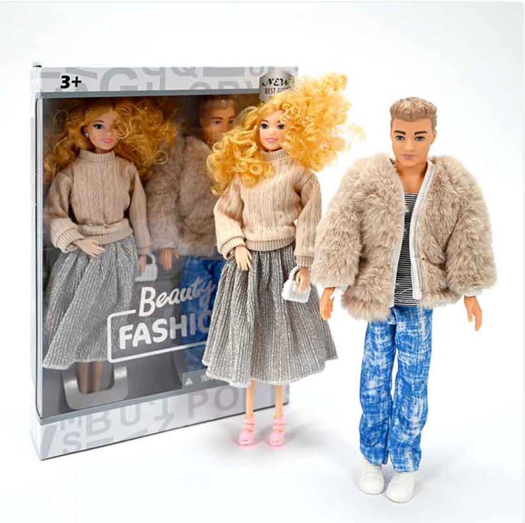 Coffret de 2 Poupées Mannequins (29 cm)
