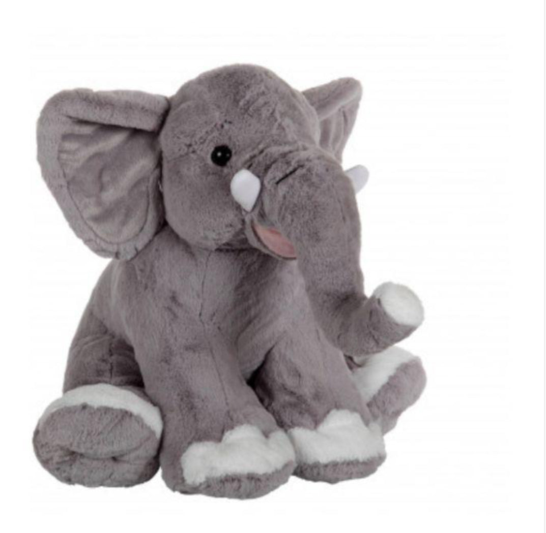 Peluche Élephant Assis (50 cm)