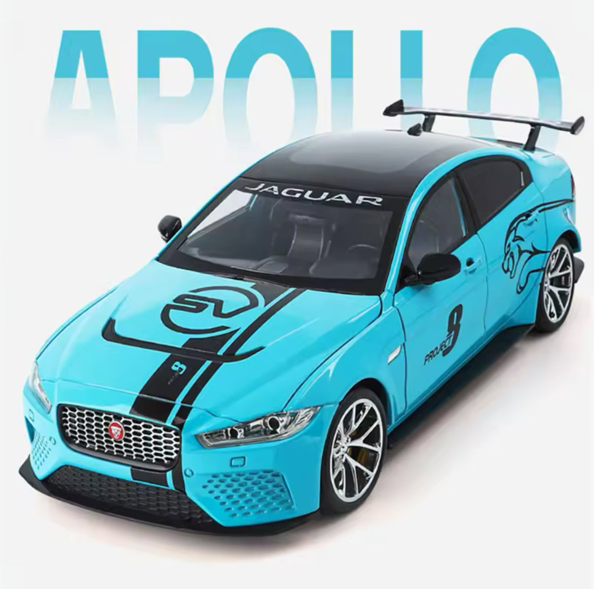 Modèle réduit Jaguar XE SV Project 8 – Échelle 1:18